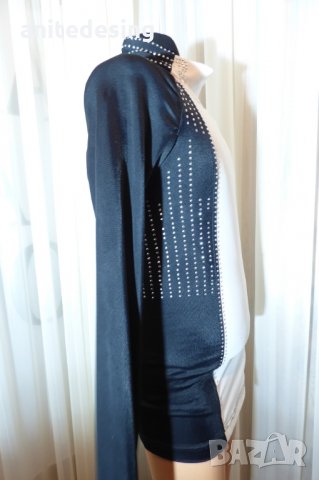 поло за спортни танци-черно и бяло, снимка 6 - Детски ризи - 35228826