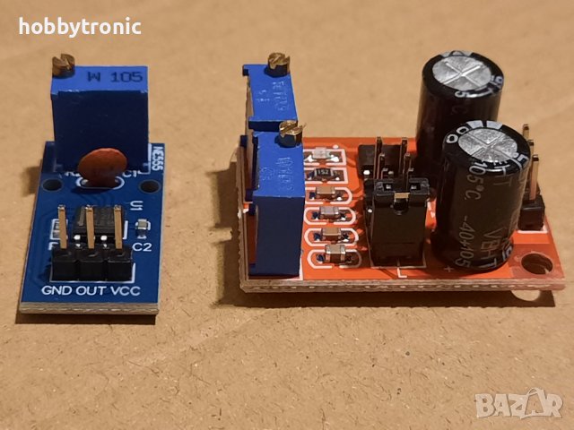 Генератор на правоъгълни импулси с таймер NE555 , снимка 2 - Друга електроника - 38857597