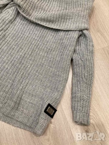 Пуловер с голяма яка , снимка 3 - Блузи с дълъг ръкав и пуловери - 38269321