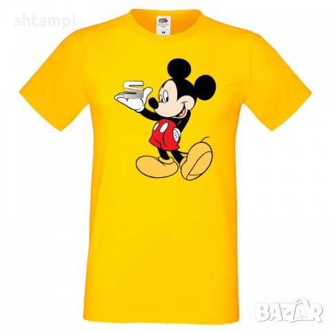 Мъжка тениска Mickey Mouse SEAT Подарък,Изненада,Рожден ден, снимка 2 - Тениски - 36577596