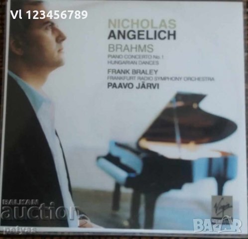 СД -Nicholas Angelich Brahms-Piano Concert No1-Hung. Dances, снимка 1 - CD дискове - 27707792