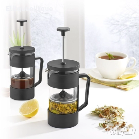 Френска преса за кафе и чай, снимка 2 - Други стоки за дома - 52346516