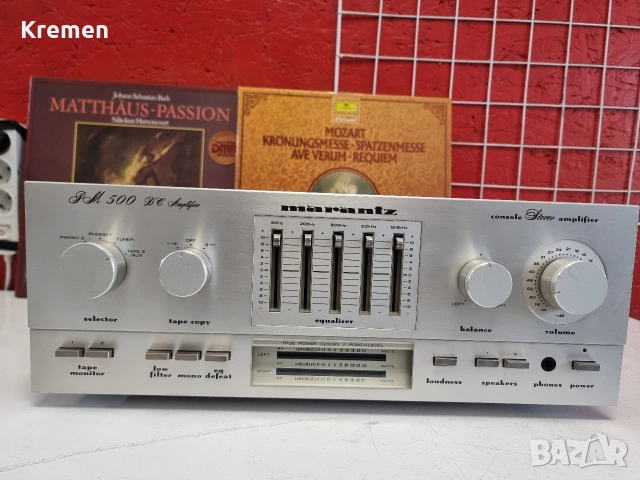 Усилвател MARANTZ PM-500DC, снимка 2 - Ресийвъри, усилватели, смесителни пултове - 53189174