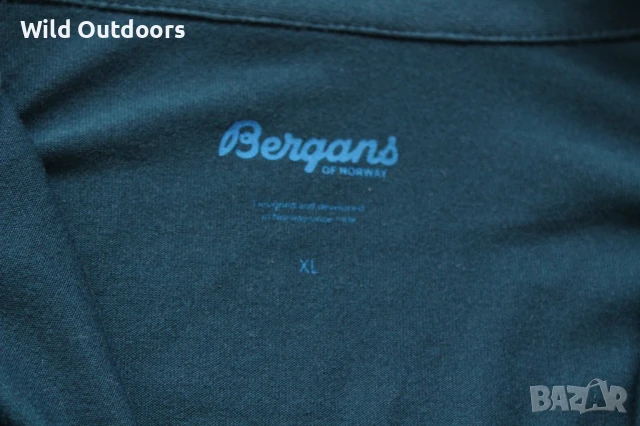 BERGANS OF NORWAY - мъжка тънка стреч горница, размер XL, снимка 3 - Спортни дрехи, екипи - 50773010