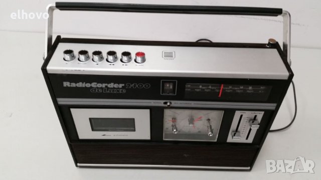Радиокасетофон Corder 2400 de Luxe, снимка 6 - Радиокасетофони, транзистори - 27244164