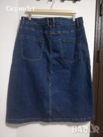 Нова пола деним, XL/XXL , снимка 2 - Поли - 43724156