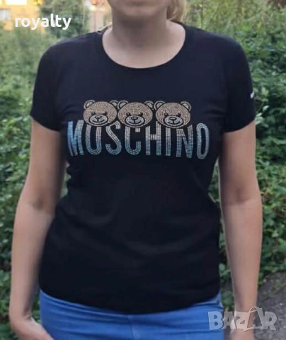Moschino Дамски Тениски Два Цвята 