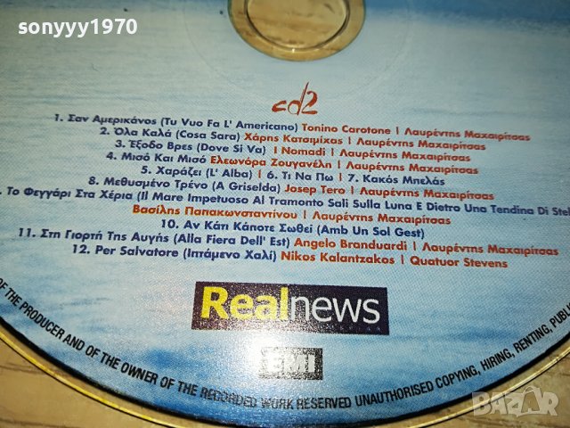 ГРЪЦКО ЦД1-ВНОС GREECE 2502231336, снимка 6 - CD дискове - 39800132