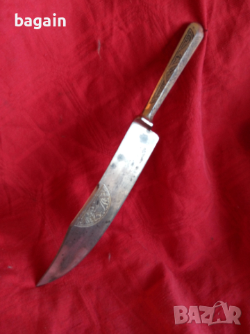 Уникален нож от толедска стомана., снимка 4 - Антикварни и старинни предмети - 44855312