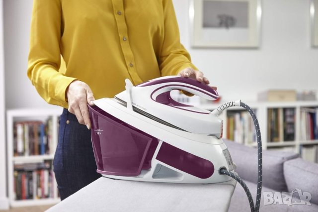 Парогенератор Tefal Express Anti-Calc SV8054E0, 2800W, 6,5 бара, снимка 2 - Ютии - 42935621