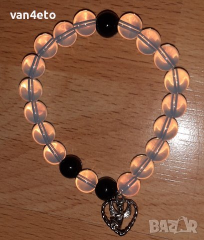 Естествени камъни ръчно изработени гривни