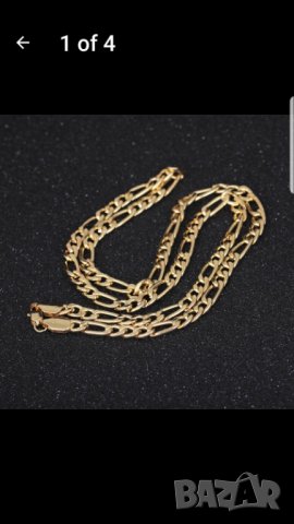 Синджир с оплетка КАРТИЕ с 18 кар. зл.вана, снимка 4 - Колиета, медальони, синджири - 27362673