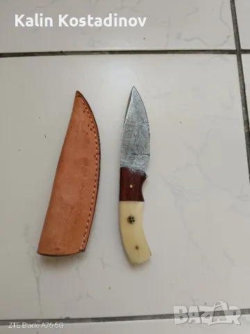 Нож ръчна изработка дамаск, снимка 1