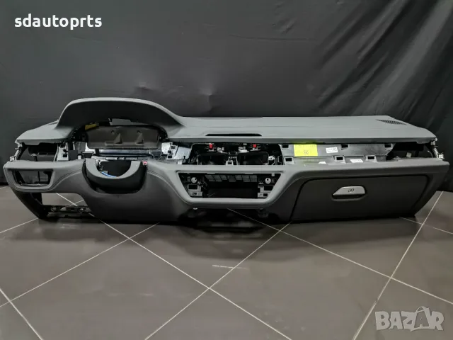 Черно Арматурно Табло BMW G11 G12 Facelift - HUD - Кожа - Перфектно, снимка 9 - Части - 49096863