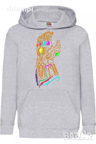 Детски Суитчър/Суитшърт Thanos Hand,Игра,Подарък,Изненада,Забавление,Рожден Ден, снимка 2 - Детски анцузи и суичери - 38325866