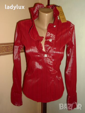 Дънски, Нова красива Риза, размер S. Код 695, снимка 6 - Ризи - 26554457