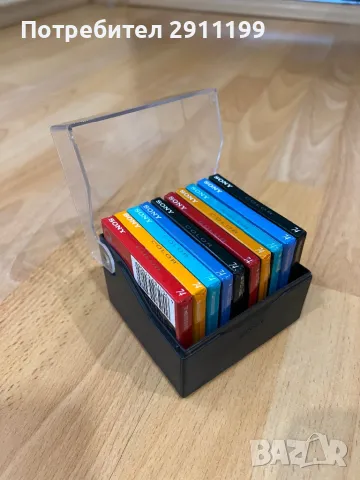 Sony MiniDisc 74 Color, лот от 10 бр.