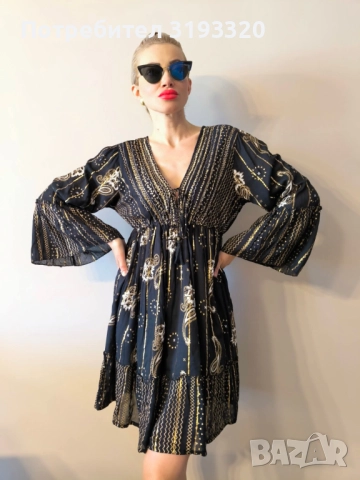 Рокля универсален размер , снимка 4 - Рокли - 52790561