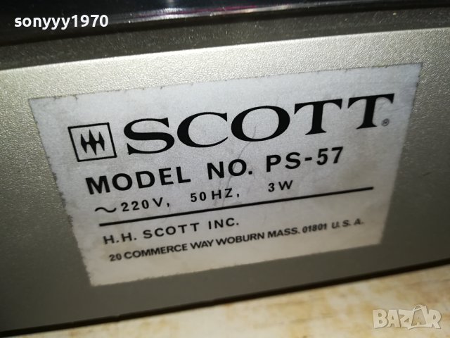 SCOTT-SWISS 3011231035, снимка 5 - Грамофони - 43209403