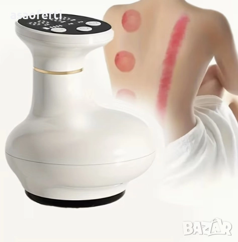 ⭐ Интелигентен 3в1 Уред ZY-816 – Гуа Ша, Динамични Вендузи и Магнитна Термотерапия 55°C