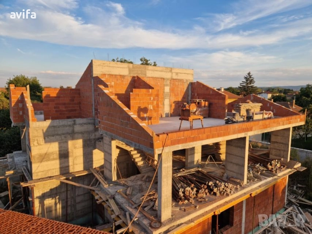 Новостроящи се къщи в центъра на с.Мусачево общ. Елин Пелин, снимка 4 - Къщи - 52018551