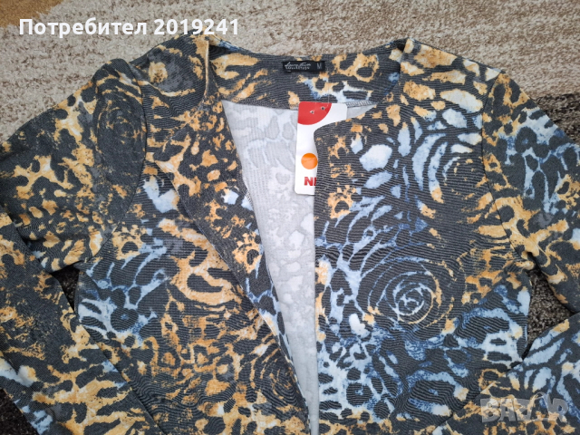 Ефектно сако в нежни цветове, снимка 5 - Сака - 53215351