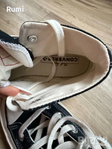 Оригинални черни високи кецове Converse ! 39 н, снимка 5 - Кецове - 52258042