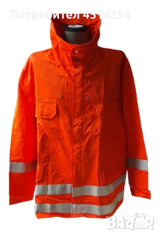 Предпазно яке от трудногорим плат, което е предназначено за доброволни формирования /НАМАЛЕНО/, снимка 3 - Други - 51995174