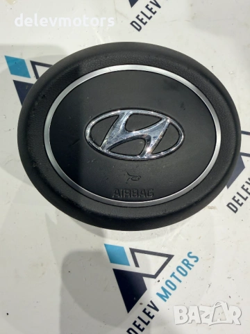 0589-P1-000282 шофьорски airbag със забележки от Hyundai Tucson 1.6 CRDI Hybrid, 4x4, автоматик