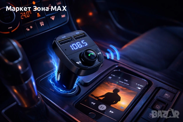 Car FM Bluetooth X8 – превърни всяка кола в смарт аудио система