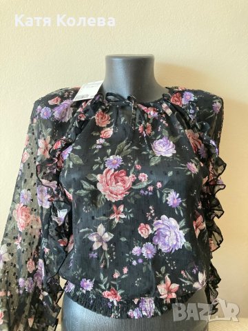 Дамска блузка H&M, снимка 3 - Тениски - 37502090