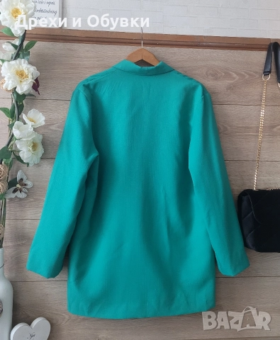 Ново зелено сако блейзър , снимка 2 - Сака - 52764035