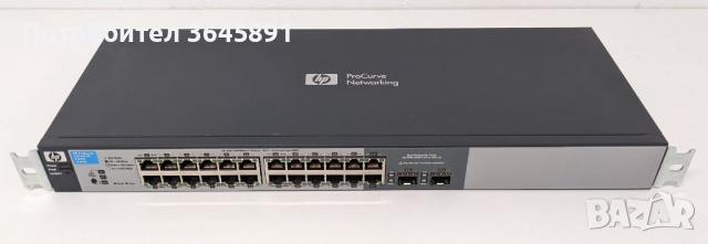 Управляем Суич 24 порта Managed Switch HP 1810-24G J9450A 