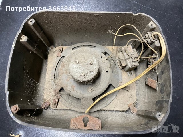стара бакелитова радиоточка "Ворошилов" ВКГ, снимка 3 - Антикварни и старинни предмети - 40487248