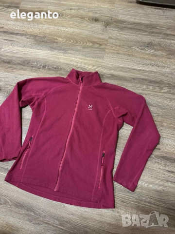 Висок клас дамско поларено горнище HAGLOFS Astro Micro Fleece Polartec Jacket , L размер , снимка 4 - Якета - 52307670