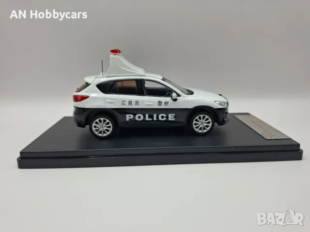 Mazda CX-5 RHD Japanese Police with LED roof sign 1:43 PremiumX, снимка 3 - Колекции - 48688853