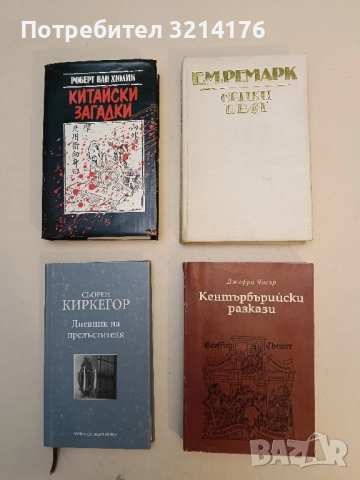 Сенки в рая - Ерих Мария Ремарк (Отлично състояние)