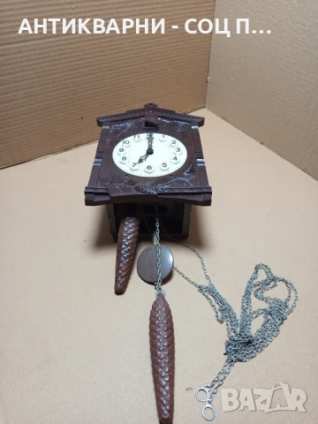 Стар Стенен Руски Часовник Кукувица., снимка 8 - Антикварни и старинни предмети - 51302838