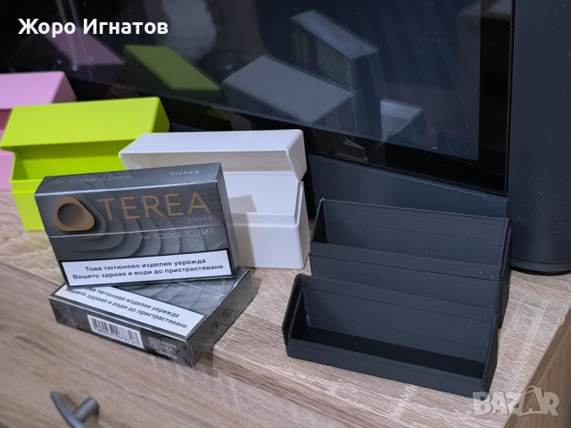 Кутийка за цигари Terea / Icos Холдър, снимка 4 - Калъфи, кейсове - 52944512