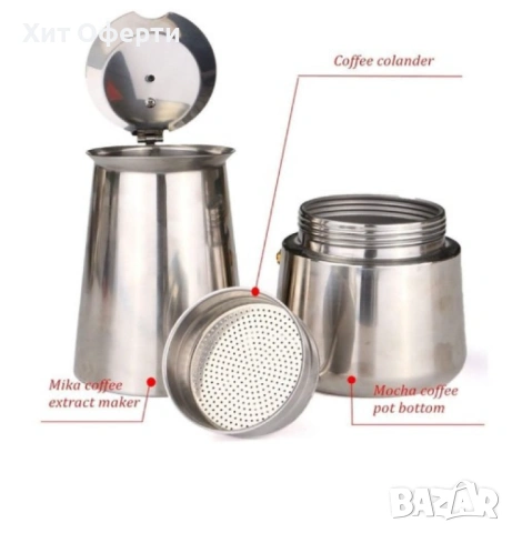 Кафеварка за еспресо, снимка 7 - Кафемашини - 53086881