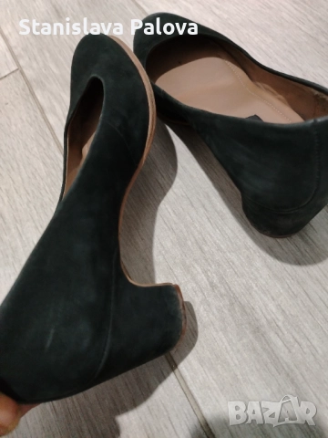 Черни Маркови дамски обувки номер 39, снимка 2 - Маратонки - 52382853