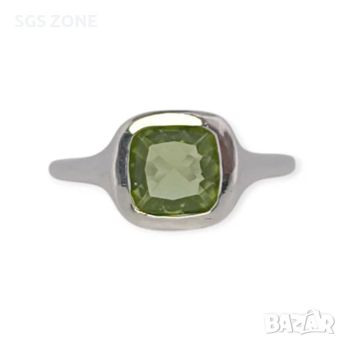 СРЕБЪРНИ ПРЪСТЕНИ от ТАЙЛАНД С ЕСТЕСТВЕН ПЕРИДОТ, ЦИТРИН ИЛИ АМЕТИСТ, снимка 5 - Пръстени - 51251125