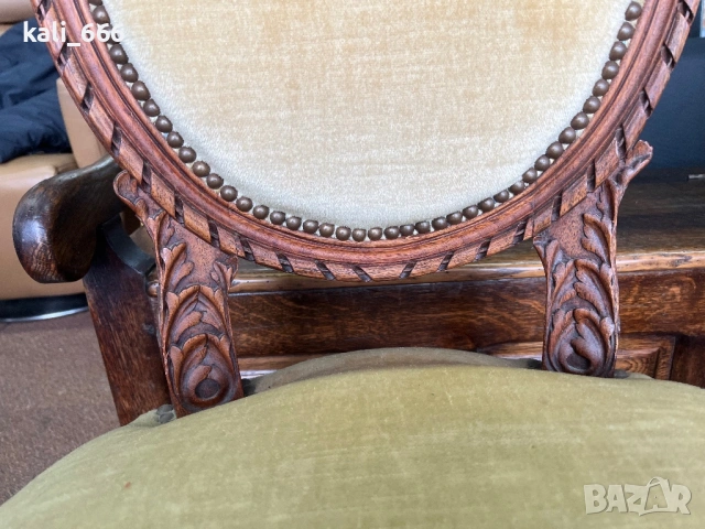 Столове в стил Медальон внос от Нидерландия, снимка 6 - Столове - 53428375