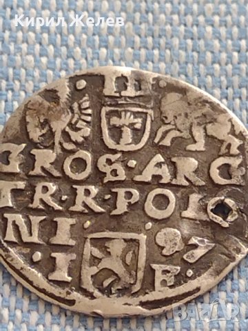Сребърна монета 1597г Олнус Сигизмунд трети за КОЛЕКЦИЯ 24410, снимка 9 - Нумизматика и бонистика - 42930194