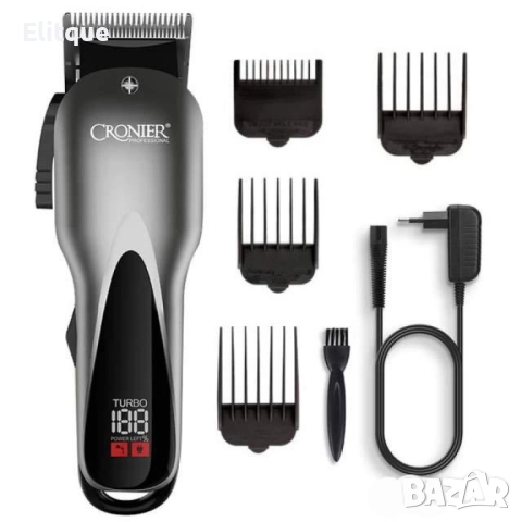 Машинка за подстригване CRONIER CR-8  с LCD дисплей с течен кристал SHAV21, снимка 5 - Машинки за подстригване - 52806960