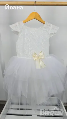 Официални детски рокли с тюл и пайети, снимка 6 - Детски рокли и поли - 50009848