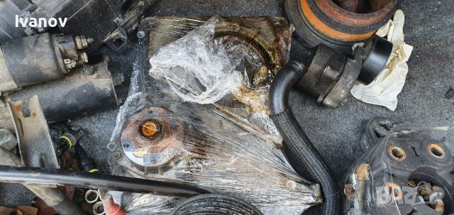 Маслено тяло маслена помпа демпферна шайба стартер гумено каре bmw m54 бмв е46 330 m54b30, снимка 6 - Части - 38591966