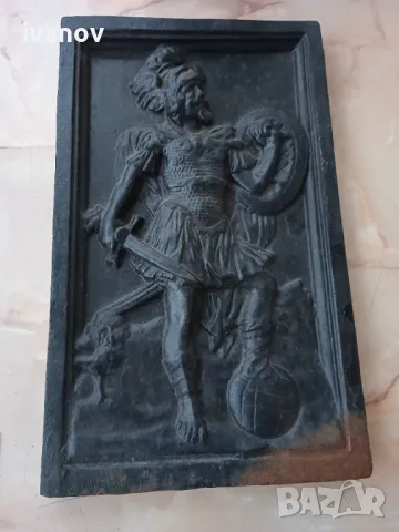 Чугунено пано за декорация, снимка 4 - Антикварни и старинни предмети - 48116502