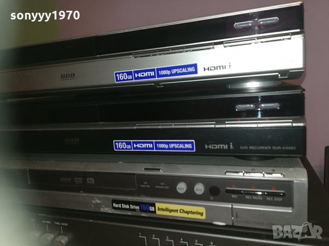 sony rdr hdd/dvd recorder 1304210835, снимка 11 - Плейъри, домашно кино, прожектори - 32526196