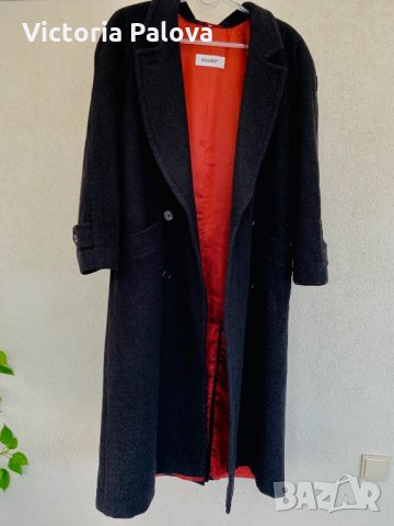 Разкошно дълго палто ROSNER,35%кашмир,45%вълна, снимка 2 - Палта, манта - 34606050